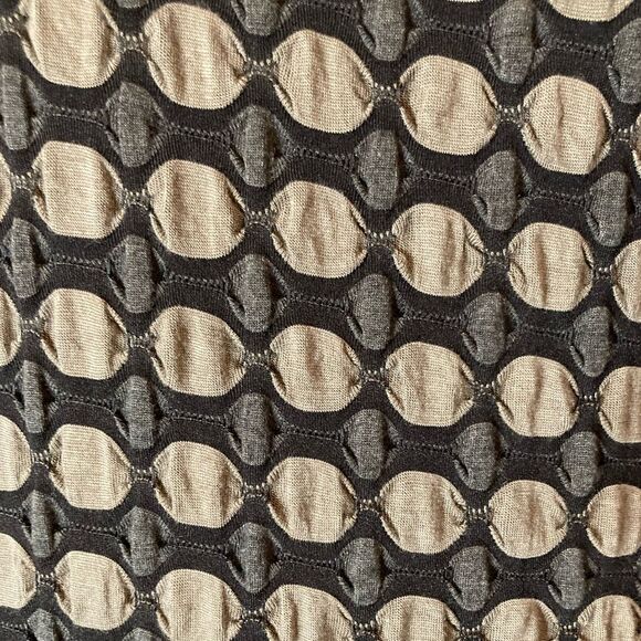 Love Culture taupe and black long sleeve dress - Picture 2 of 5